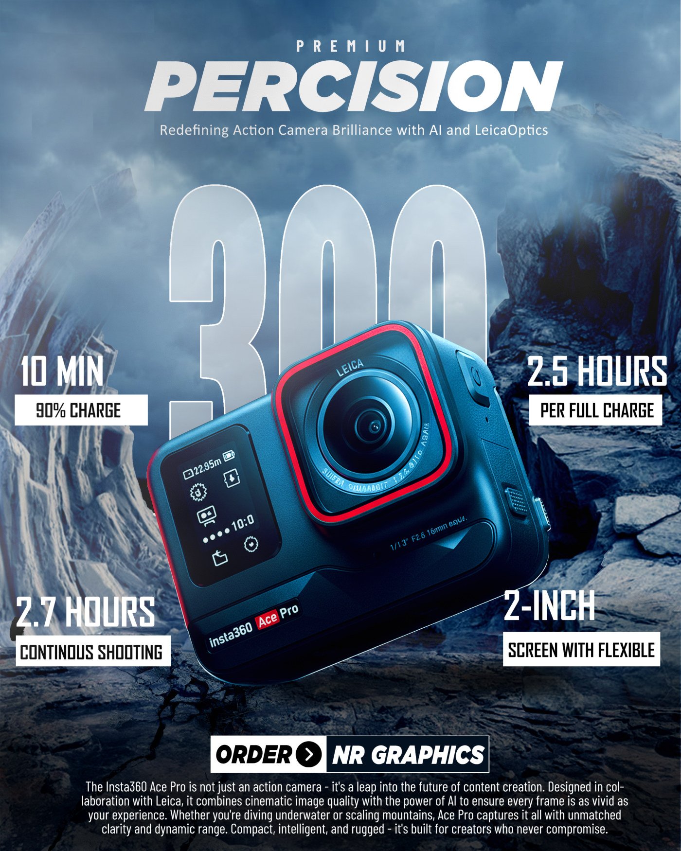 Action Camera Ad Creative